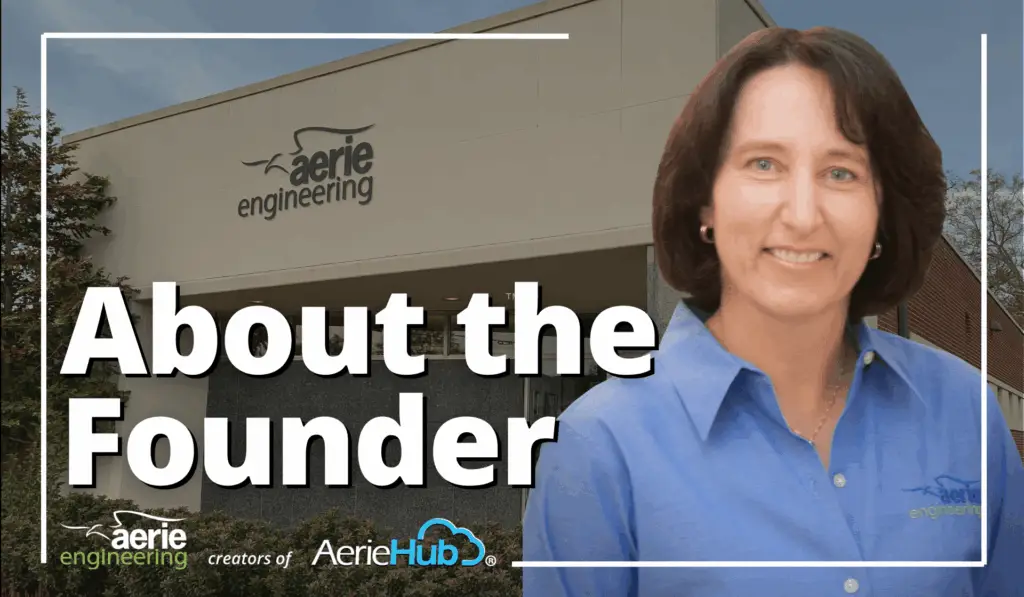a picture of AeriHub's founder smiling