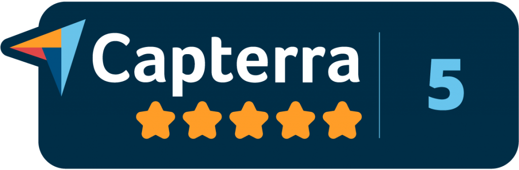 Capterra Five Star Badge
