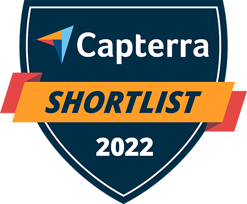 Capterra Shortlist Badge