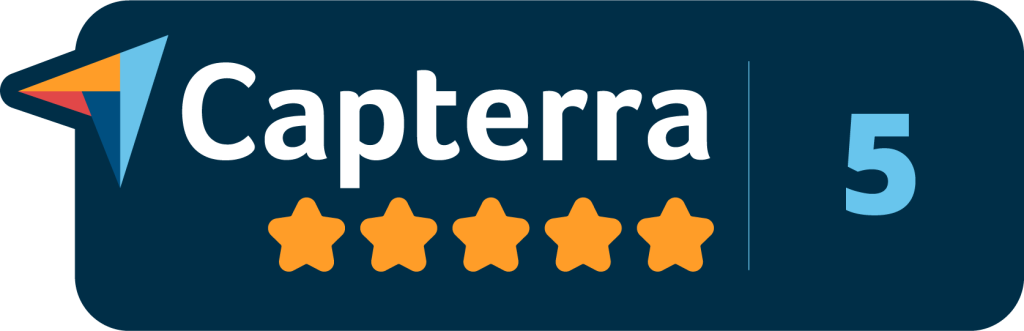 Capterra Five-Star Badge