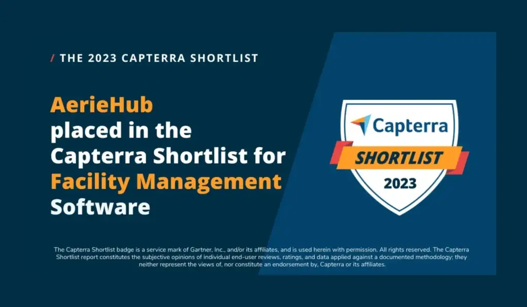 banner that displays Capterra's shortlist icon